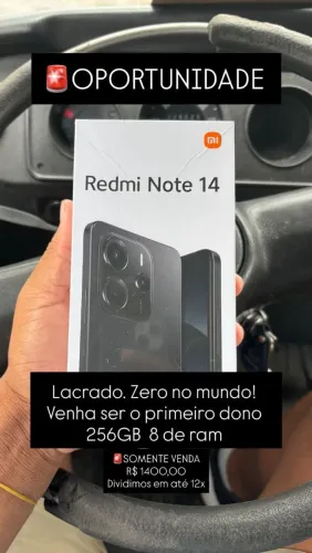 Vendo redmi note 14 lacrado 