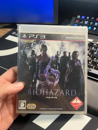 Biohazard 6 ps3 resident evil 6 japonês