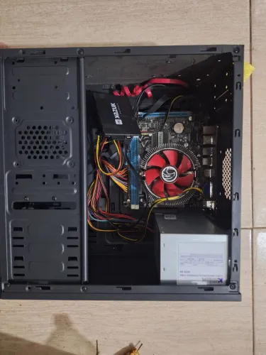 Placa Mãe + Processador + Gabinete + SSD 256GB + fonte ATX