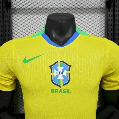 (PROMOÇÃO PÓS COPA!!) Camisa Modelo Jogador 1.1 Thai - Seleção Brasileira