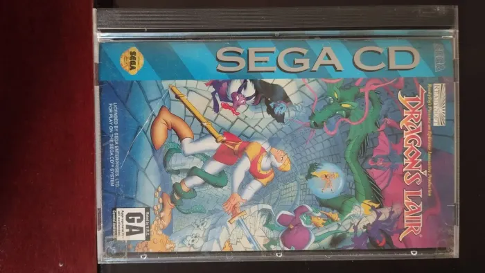 Dragon's Lair para SEGA CD Completo em otimo estado.