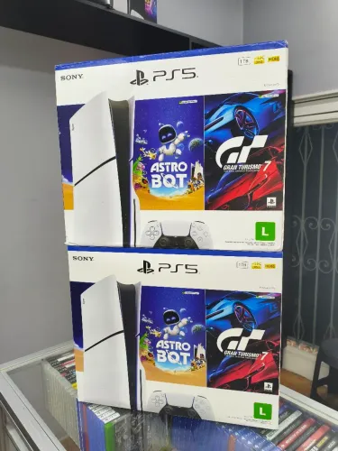 Playstation Slim c/ Leitor 1TB - Novo lacrado