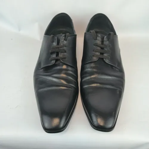 Sapato masculino 44 fascar couro autêntico bico fino (aceito troca por outros produtos)