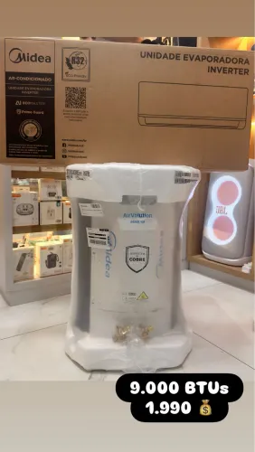 Ar condicionado 9.000 Btus INVERTER 