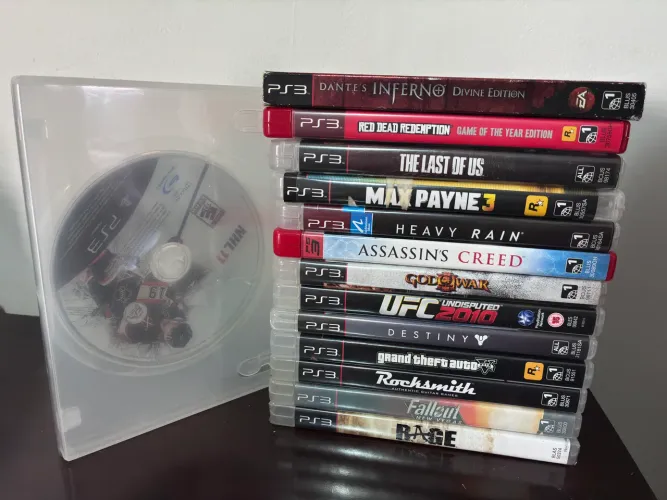 Lote jogos PlayStation 3 originais