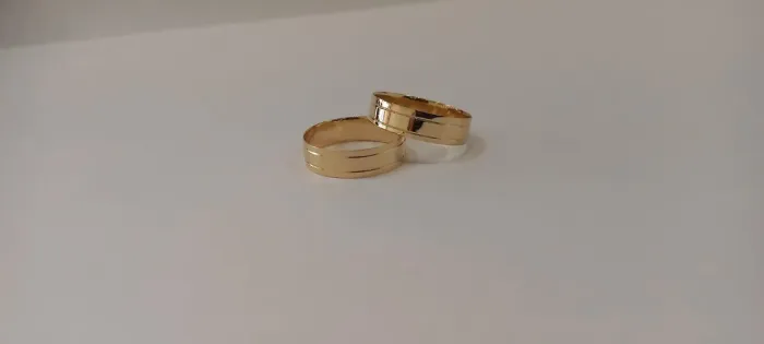 Aliança em ouro