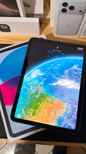Ipad 11 A16 Azul Impecável