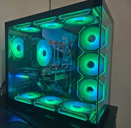 PC Gamer i5 14400F + RX 9060 XT 16GB + 16GB RAM + SSD 1TB NVMe (Desempenho QHD)