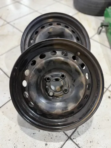 RODAS DE FERRO ARO 15 ORIGINAL RENAULT 4x100