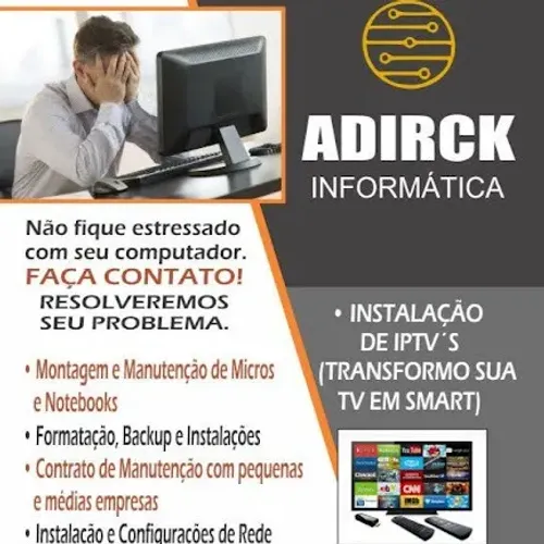 ADirck Informática - Formatação, Upgrade, Reparo, Instalações de programas e reparo remoto