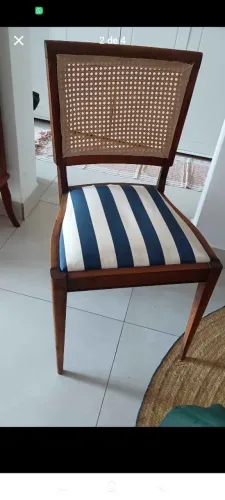 Jogo de cadeiras para jantar 