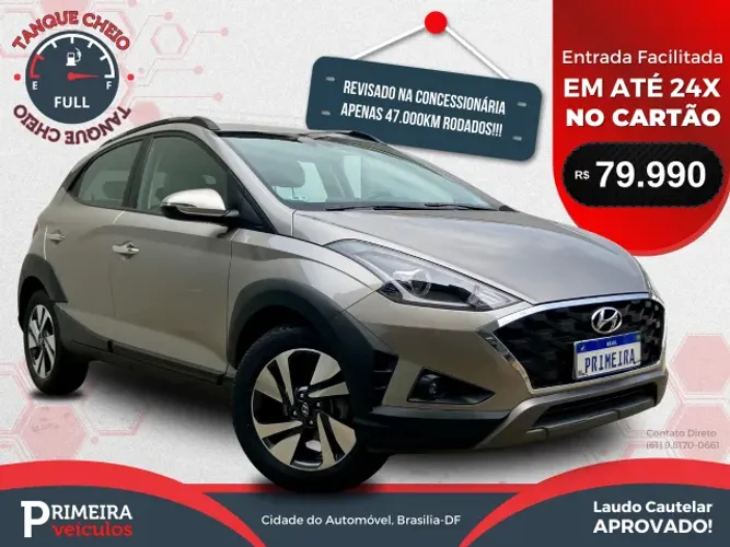 Hyundai HB20X Aut. 2021/21 - Revisado na Concessionária e com Apenas 47.000KM Rodados