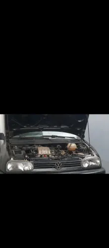 Par Faróis golf mk3 depo e-code máscara negra acessório de época EUROPEU