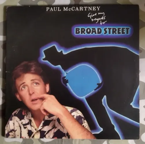 LP Vinil Paul McCartney - Give My Regards To Broad Street com Encarte (1984) VG+/EX