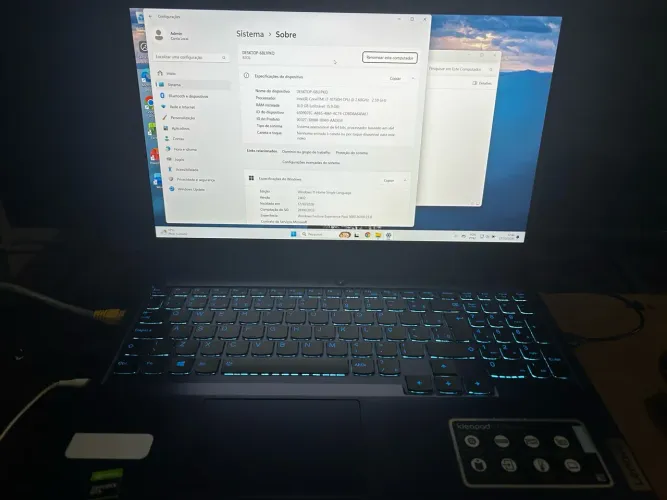 Notebook ideapad gaming 3i