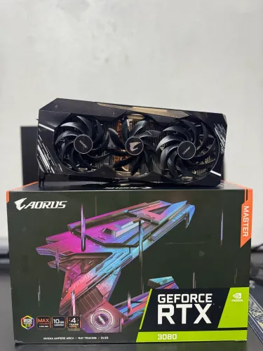 RTX 3080 AORUS MASTER LCD - 10GB