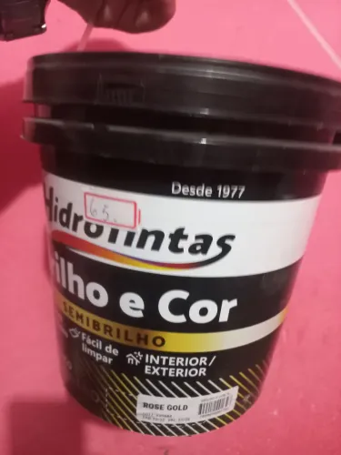 TINTA SEMI BRILHO ROSÊ GOLD LACRADA 3L