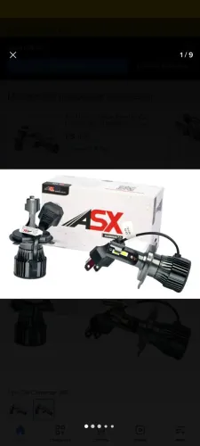 Par Lâmpada ASX H4 10 mil lumens 