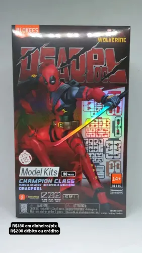 Figure Blokees Deadpool 90 Peças