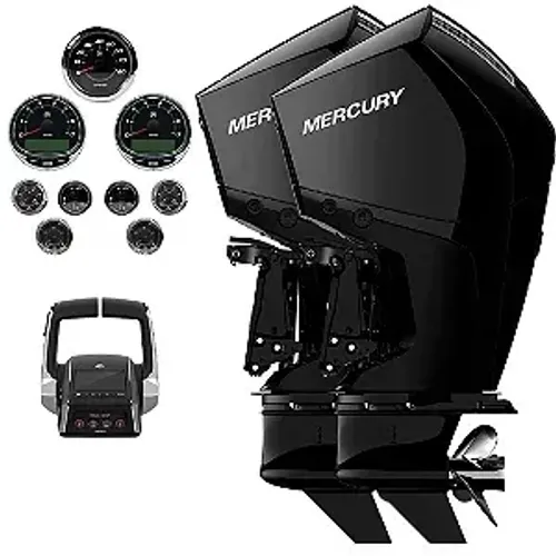 Parelha Mercury 350HP Sea Pro V10 - Motor de Popa Novo