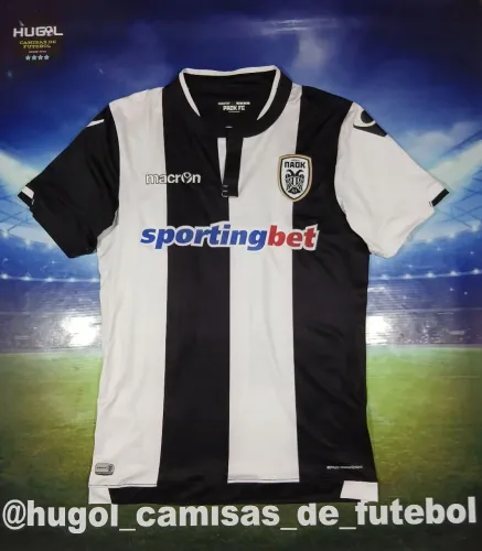 Camisa do Paok 2015/16 Macron #11 Pedro Henrique