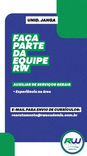 Auxiliar de serviços gerais
