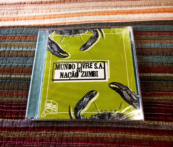 CD Mundo Livre S/A vs Nação Zumbi (Lacrado) raro | Rock Nacional / MPB / Manguebeat