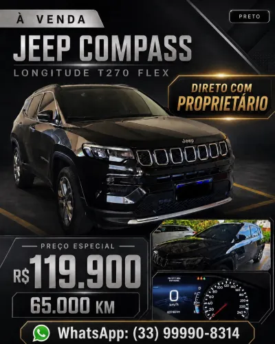 Jeep Compass Long. T270 1.3 TB 4X2 Flex AUT 2022