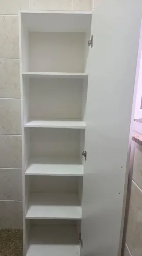 Armário multiuso Slim/Organizador de 1 porta Medidas: 48×36×1,85