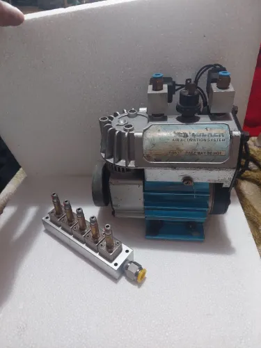Compressor de Ar 12V Air Locker +<br>Bloco Distribuidor Manifold