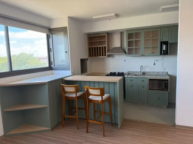 ENJOY SEMI-MOBLIADO | R$3.000 Apartamento 2 quartos (1 suíte) para locação, Vivendas do Ar