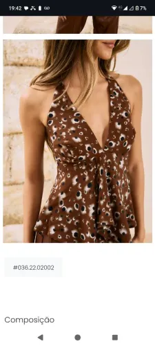 Blusa Open