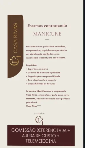Vaga para manicure