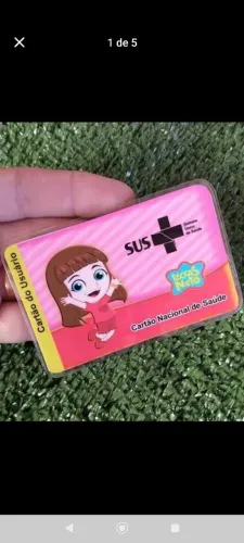 Cartão do SUS personalizado