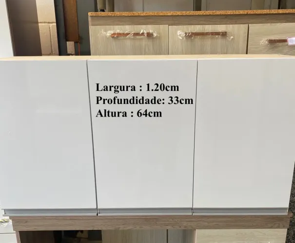 Armário aéreo 1.20cm - entrego
