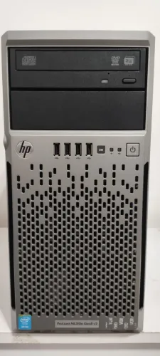 Servidor HP ProLiant ML310e Gen8 v2 - Intel Xeon E3-1220 v3 / 8GB RAM / HD 500GB