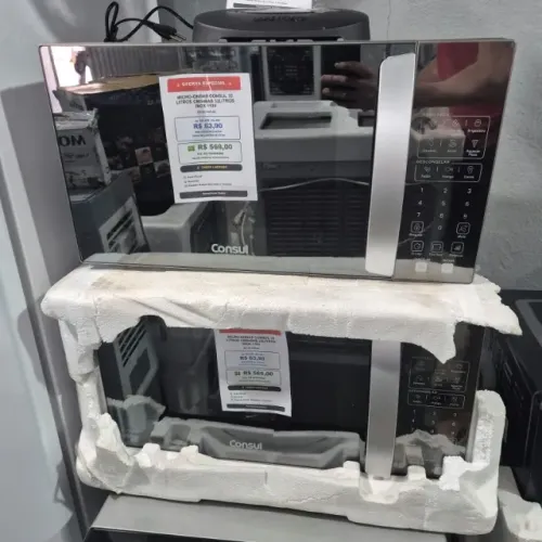 Micro-Ondas Consul 32 Litros CMS46AB  32Litros Inox 110v