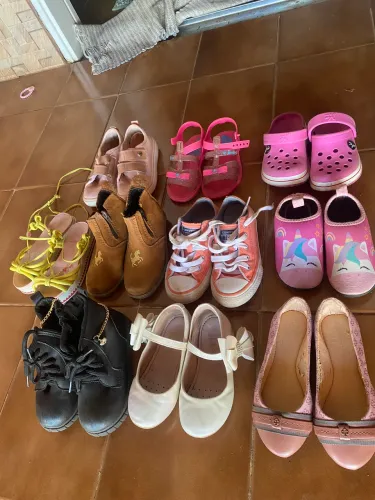 SAPATOS INFANTIL FEMININO 25-27