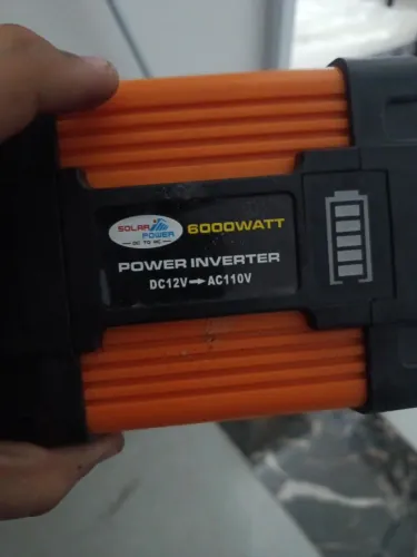 INVERSOR DA SOLAR POWER 6000W 12V ENTRADA E 110V SAIDA