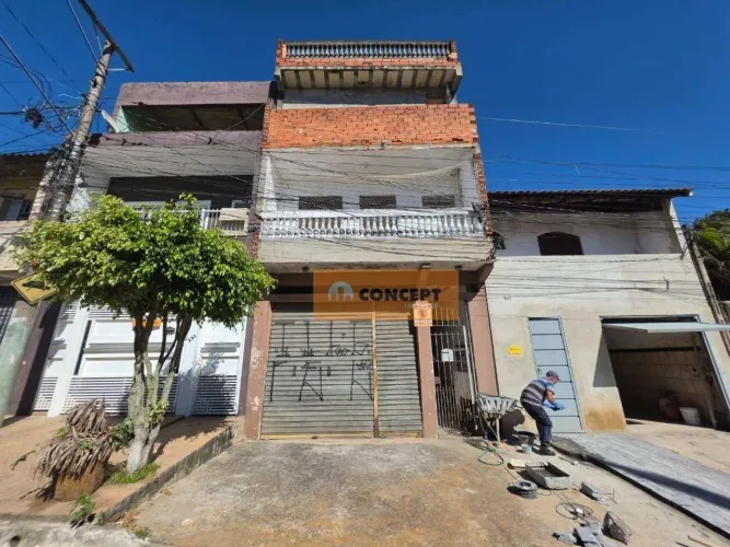 Sobrado com 4 dormitórios para alugar, 182 m² por R$ 1.794,00/mês - Jardim Gardênia Azul -