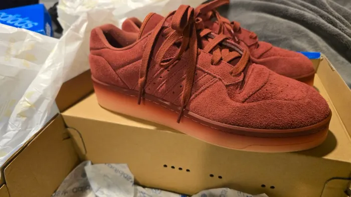 Tênis Adidas Rivalry Lux Low - Bordo - Camurça - Tam 41