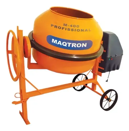 Betoneira 400 Litros Profissional Motor 2CV Monofásico com Kit de Segurança 220V - MAQTRON