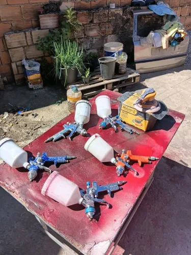 Pistolas de pinturas automotias