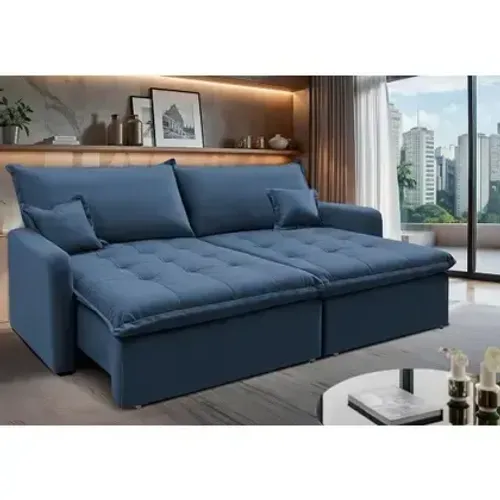 Sofá-Cama 4 Lugares de Alto Conforto