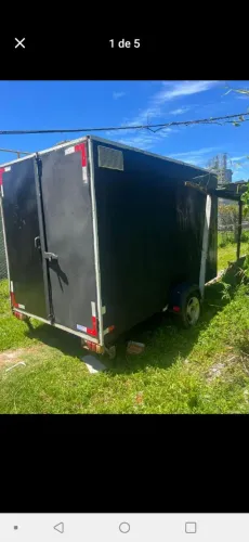 Trailer Baú Fechado 3,0 x 2,0 m - Roda Liga Leve