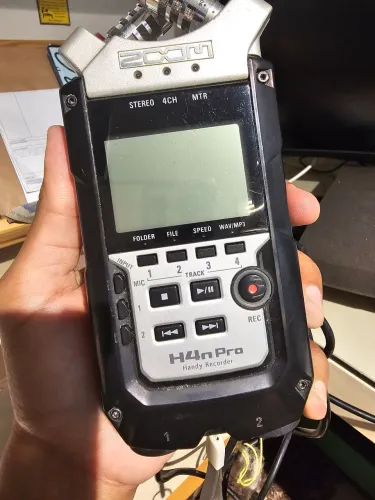 Interface de ÁUDIO H4n Por(podcast)