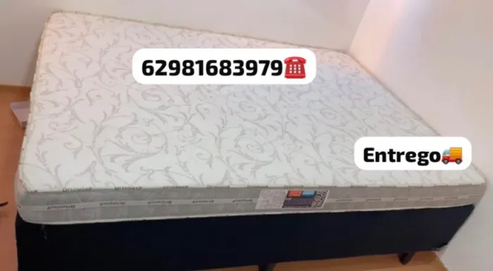 Cama box colchão d33