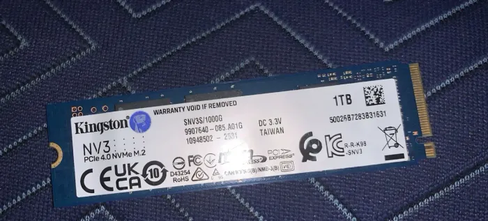SSD 1Tb Kingston nvme gen4