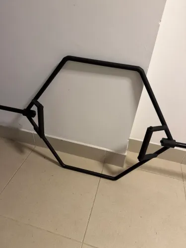 BAIXOU! Barra hexagonal profissional 20 kg