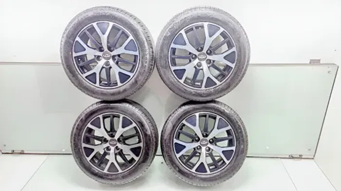 Jogo Roda Com Pneu 205/55 R16 Chery Tiggo 3x Cinza